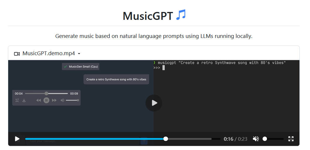 MusicGPT部署实战：基于musicgen的文字到音乐生成模型